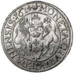 Sigismund III Vasa, Ort, Gdańsk, 1614 — BEAUTIFUL mirror — small numerals