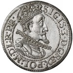 Zygmunt III Waza, Ort Gdańsk 1614 - PIĘKNE lustro - małe cyfry