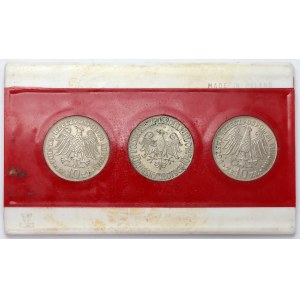 10 zlotych, 1964, 600th Anniversary of Jagiellonian University—in a PEWEX case