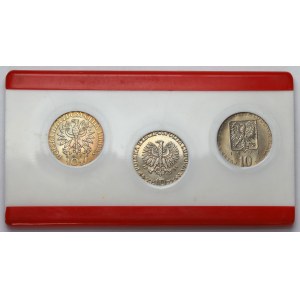 10 zlotych, 1971, FAO—in a PEWEX case