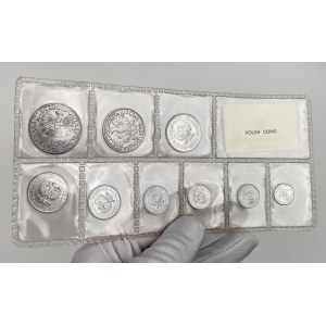 Polnische Aluminiummünzen 1949–1974 – Blisterpackung