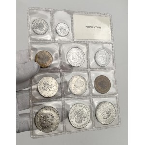 Polskie monety emitowane w 1976 r. - zgrzewka