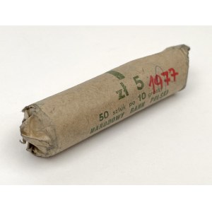 1977 10 groszy banknote roll (49 pieces)