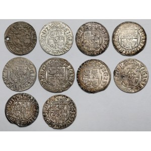 Sigismund III Vasa, Bydgoszcz 1.5-raki, 1616–1626 + Riga – set (10 pcs)