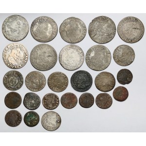 Da Albrecht ad Augusto III, set di monete (26 pezzi)