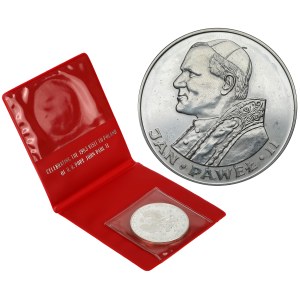 200 złotych 1982 Jan Paweł II - stempel zwykły - z etui