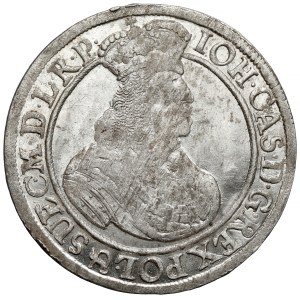 Jan II Kazimierz, Ort Gdańsk 1662 DL - BEZ lewka
