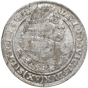 Schlesien, Ludwig IV. von Legnica, 15 Kreuzer, 1663, Brzeg