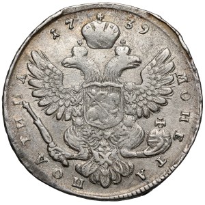 Russia, Anna, Poltina 1739, Moscow
