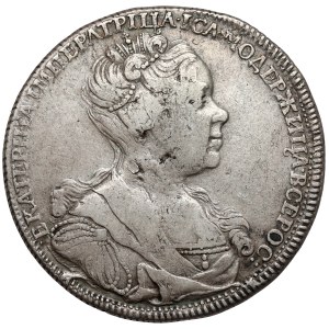 Russia, Catherine I, Ruble, 1726, St. Petersburg
