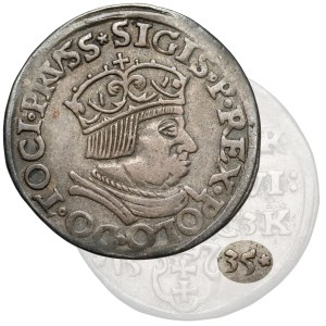 Zygmunt I Stary, Trojak Gdańsk 1535 - pierwszy