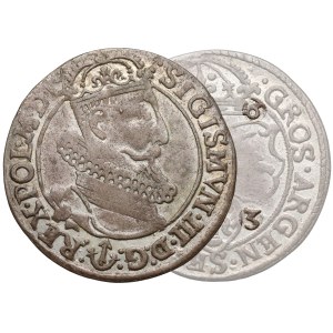 Sigismund III. Wasa, Sechser, Krakau 1623 – Datum unleserlich
