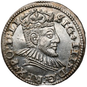 Zygmunt III. Vasa, Trojak z Rigy, 1590