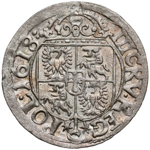 Zygmunt III Waza, 3 krucierze Kraków 1618 - rzadkie
