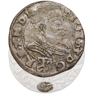 Sigismund III Vasa, Lublin grosz, 1597—portrait type—very rare