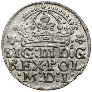Sigismund III Vasa, Kraków grosz, 1613—late—beautiful