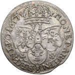 Jan II Kazimierz, Szóstak Kraków 1657 / 56 IT - bardzo ładny