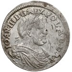 Jan III Sobieski, Ort Bydgoszcz 1677 - inicjały MH