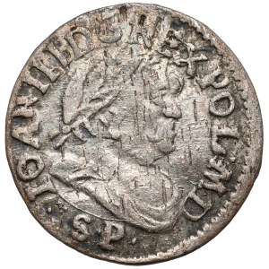 Jan III Sobieski, Trojak, Bydgoszcz 1684 SP - very nice