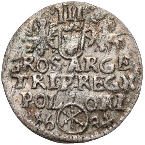 Jan III Sobieski, Trojak, Bydgoszcz 1684 SP - very nice