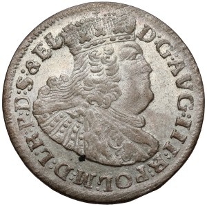 August III of Saxony, Szóstak, Gdańsk, 1763, REOE—beautiful