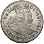 August III Sas, Szóstak Gdańsk 1763 REOE - piękny