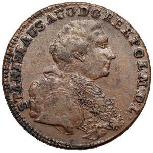 Poniatowski, Trojak 1766 g, Kraków—armorer