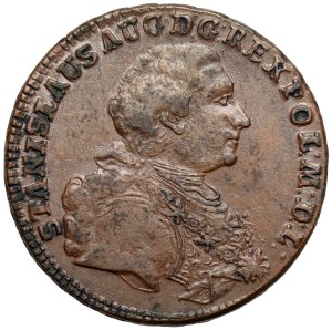 Poniatowski, Trojak 1766 g, Kraków - zbrojarz