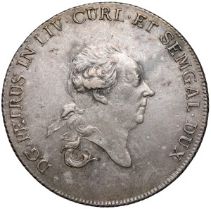 Kurlandia, Piotr Biron, Talar Mitawa 1780