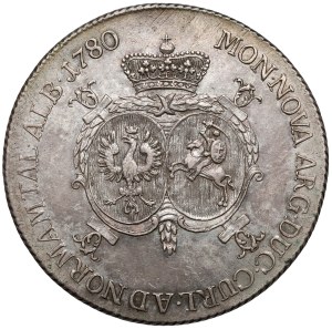 Kurlandia, Piotr Biron, Talar Mitawa 1780