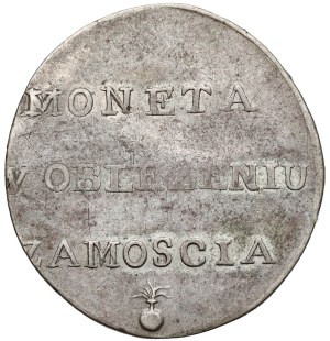 Oblężenie Zamościa, 2 złote 1813 - DUŻE litery