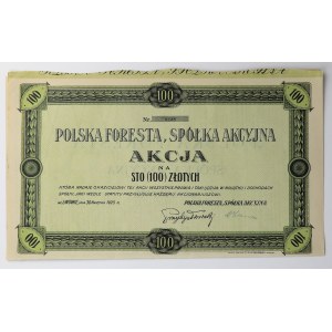 POLSKA FORESTA, 100 zlotých, 1925
