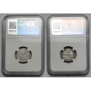 Vilnius Half-Grosz, 1560, and 10 groszy, 1840 - Set (2 pieces)