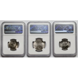 10 and 20 zlotych, 1976 - set (3 pieces)