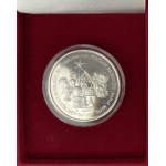 Silver Medals: John Paul II and Jesus - Set (3 pieces)