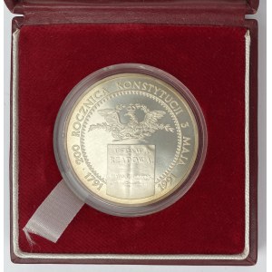 200.000 złotych 1991 Konstytucja 3 Maja - w skórzanym pudełku