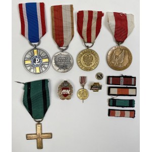 Documents and decorations belonging to Jerzy Gozdawa, alias Słoma