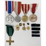 Documents and decorations belonging to Jerzy Gozdawa, alias Słoma
