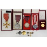 Documents and decorations belonging to Jerzy Gozdawa, alias Słoma