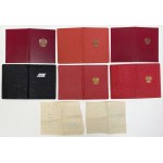 Documents and decorations belonging to Jerzy Gozdawa, alias Słoma