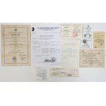 Documents and decorations belonging to Jerzy Gozdawa, alias Słoma