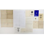 Documents and decorations belonging to Jerzy Gozdawa, alias Słoma