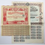 Brazil, Colombia, and South Africa - Set of Securities (4 pieces)