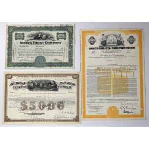 USA, set of securities (5 items)