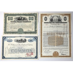 USA, set of securities (5 items)