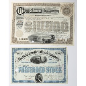 USA, set of securities (5 items)
