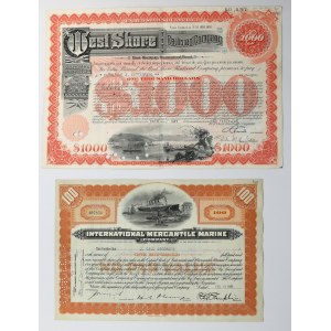 United States, set of securities (7 items)