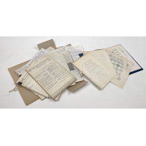 Photocopies of resolutions and regulations concerning decorations and badges - Large set