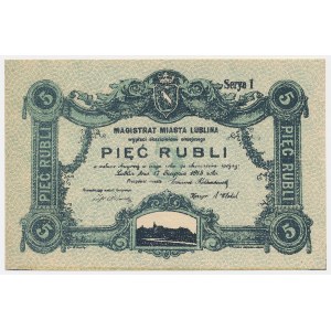 Lublin, 5 Rubli 1915
