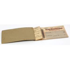 Bank der Deutschen Arbeit / Danziger Privat-Actien-Bank, Checkbook